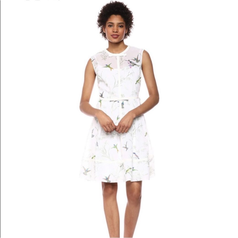 Ted Baker Aleska Fortune Embroidered Bow Dress